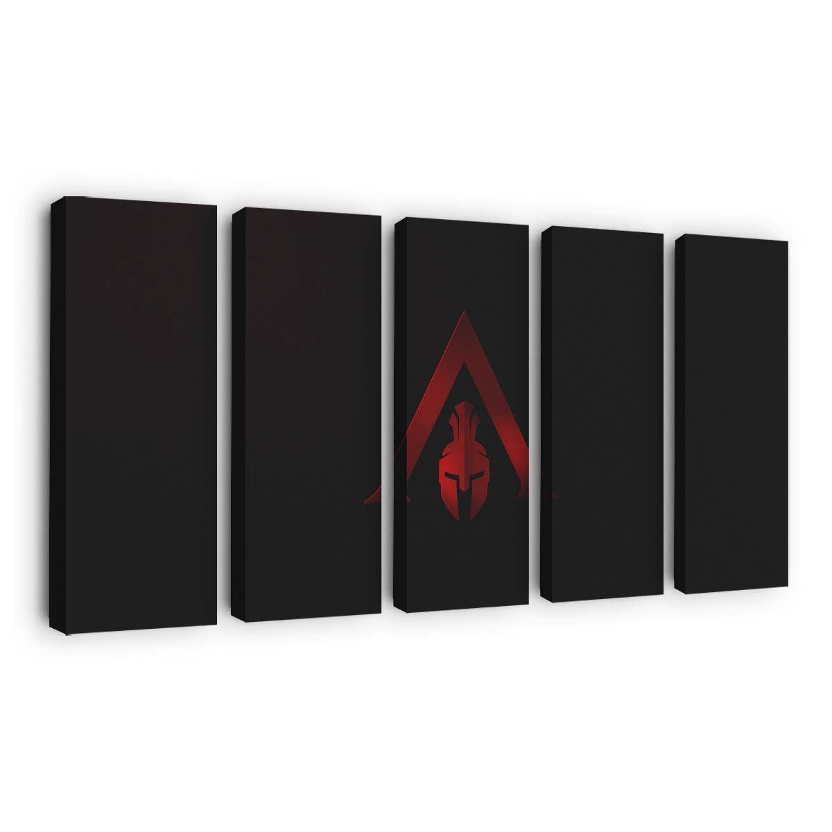 assassins creed odyssey minimalism logo 4k d0